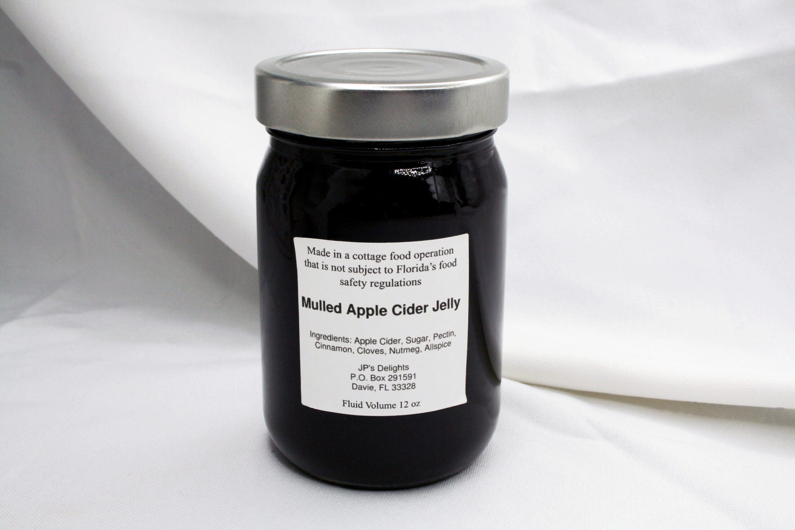 12 oz jar of Apple Cider Jelly