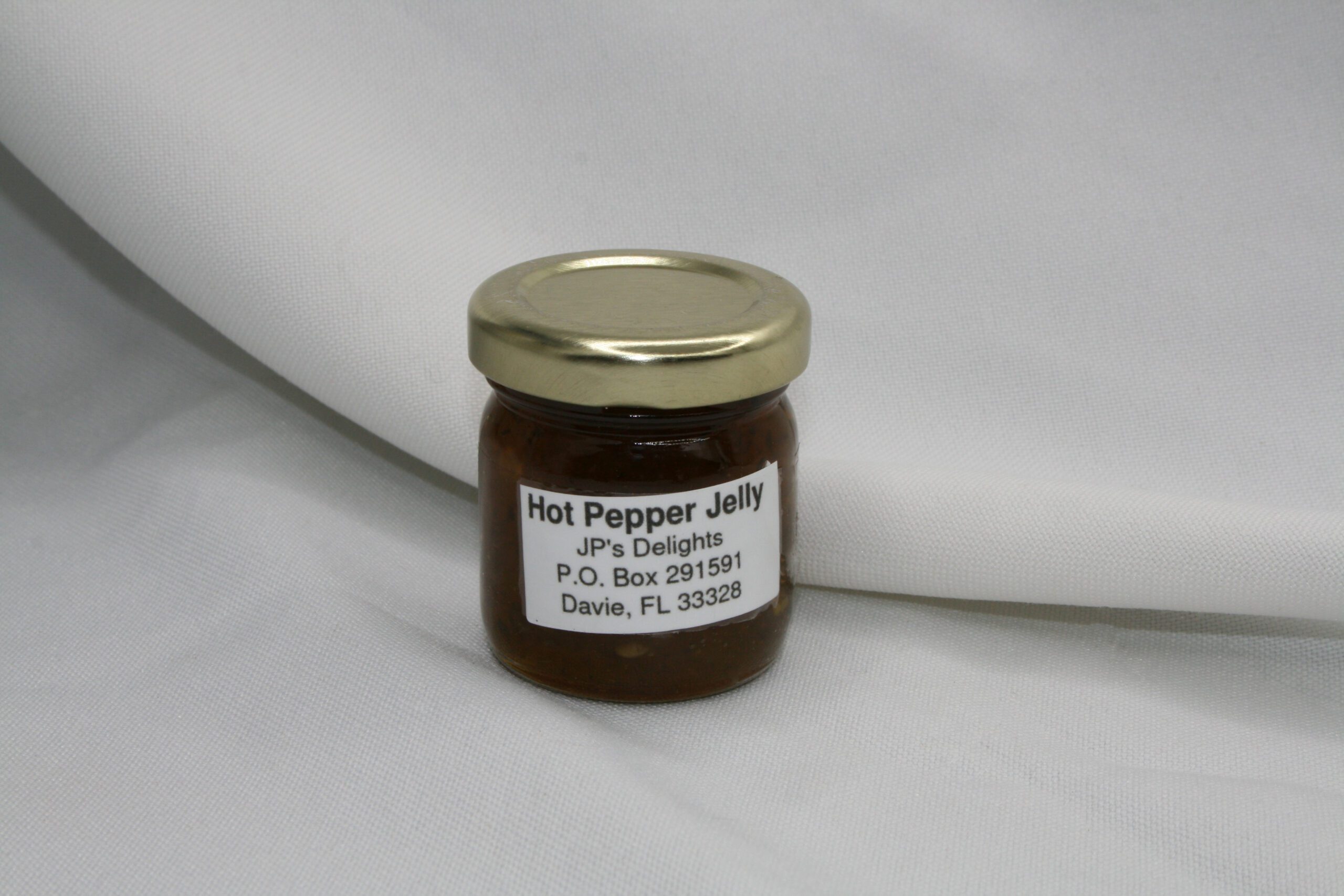 1.5 oz jar of Apple Hot Pepper Jelly