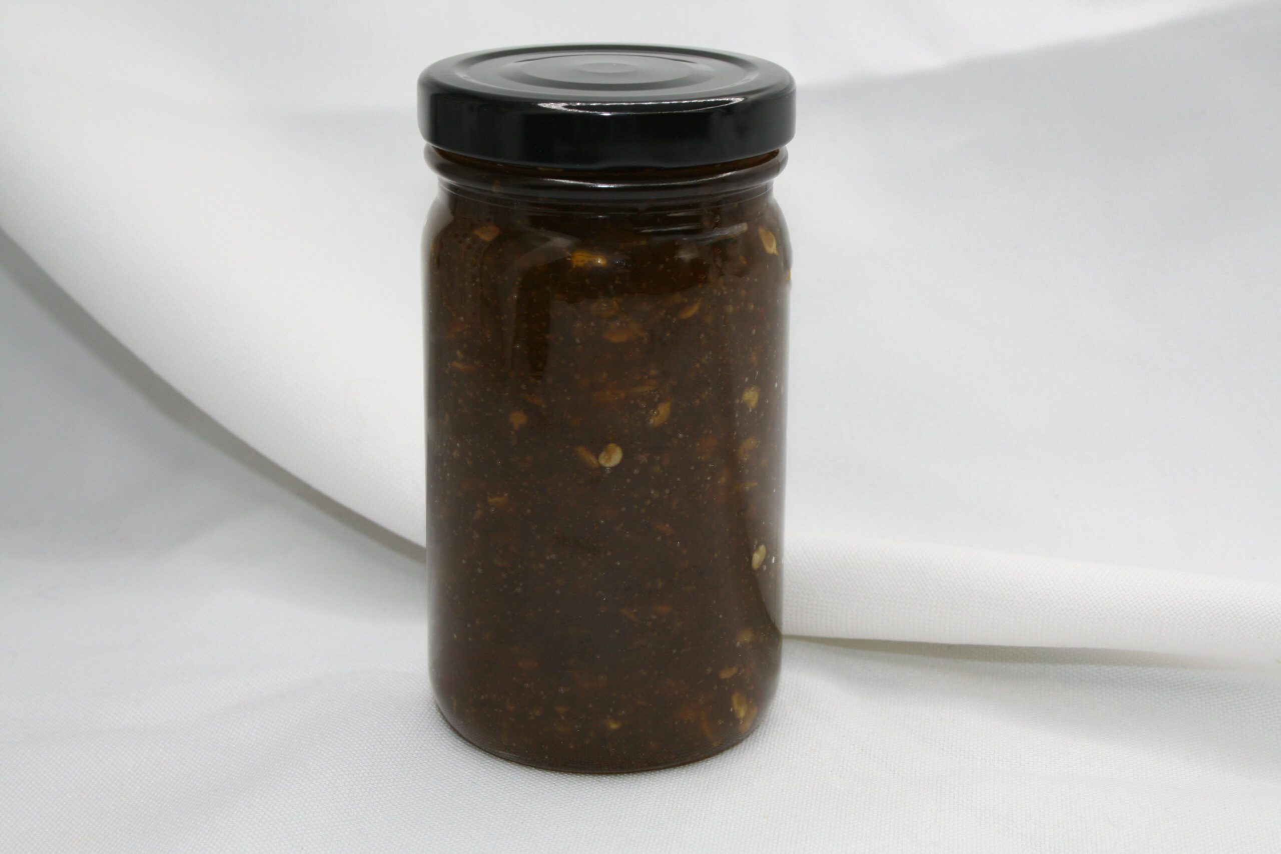 8 oz jar of Apple Hot Pepper Jelly