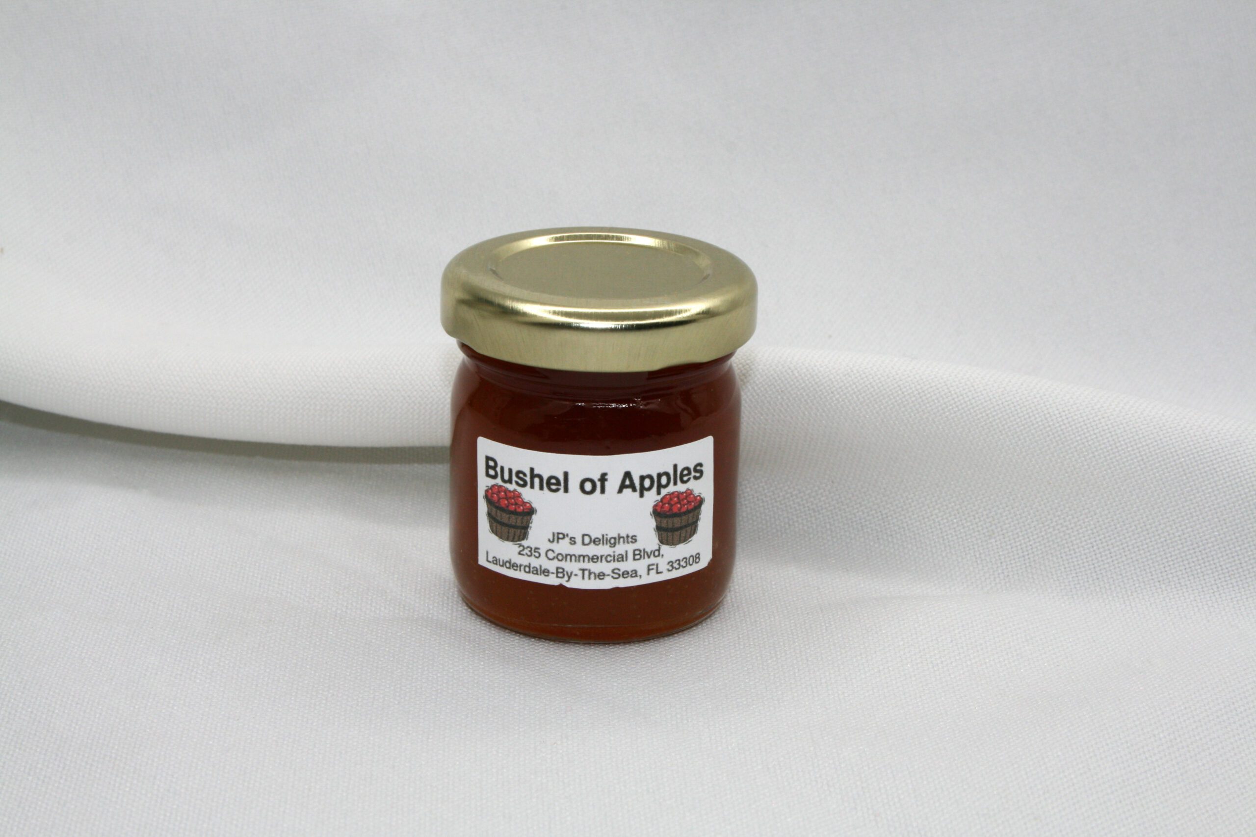 1.5 oz jar of Bushel of Apples Jelly