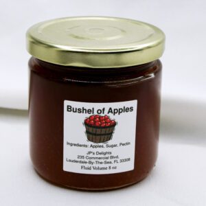 8 oz jar of Bushel of Apples Jelly