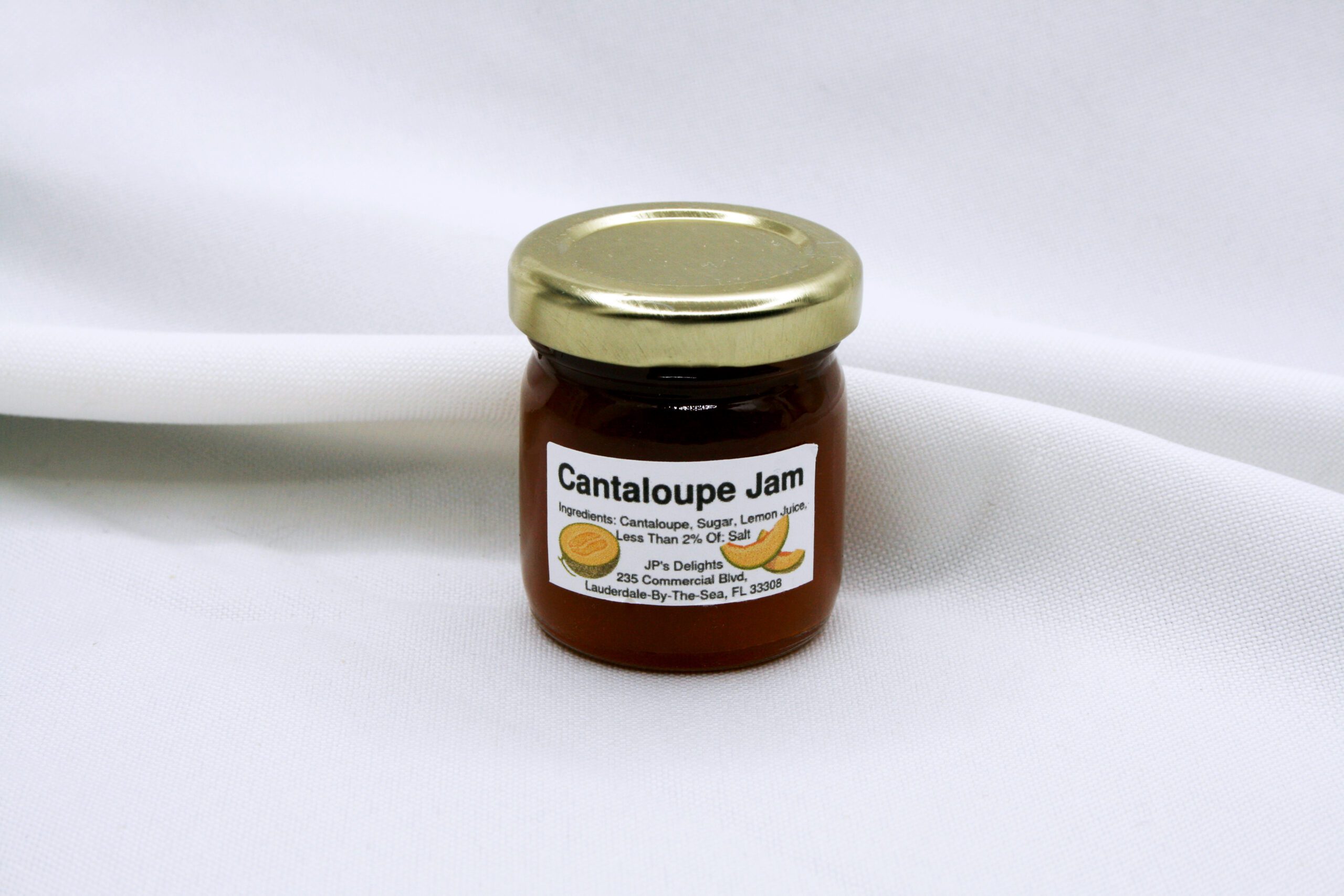 1.5 oz jar of Cantaloupe Jam